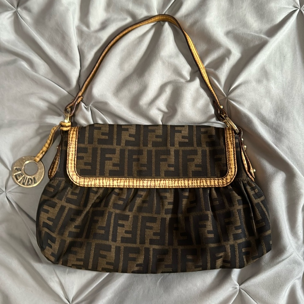 Authentic vintage Fendi shoulder bag